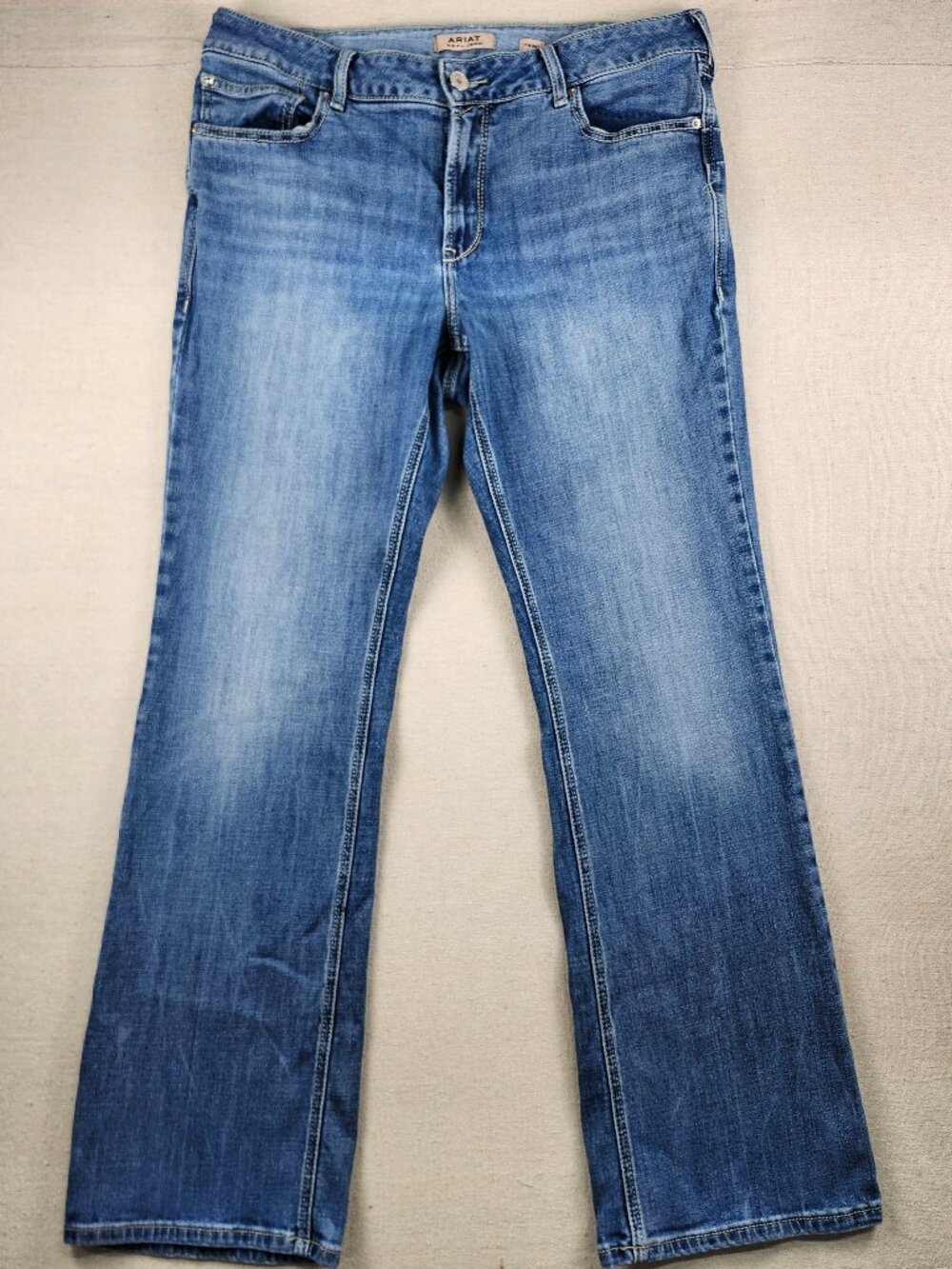 Ariat REAL Denim Perfect Rise Naz Boot Cut Jeans Womens 18WL
